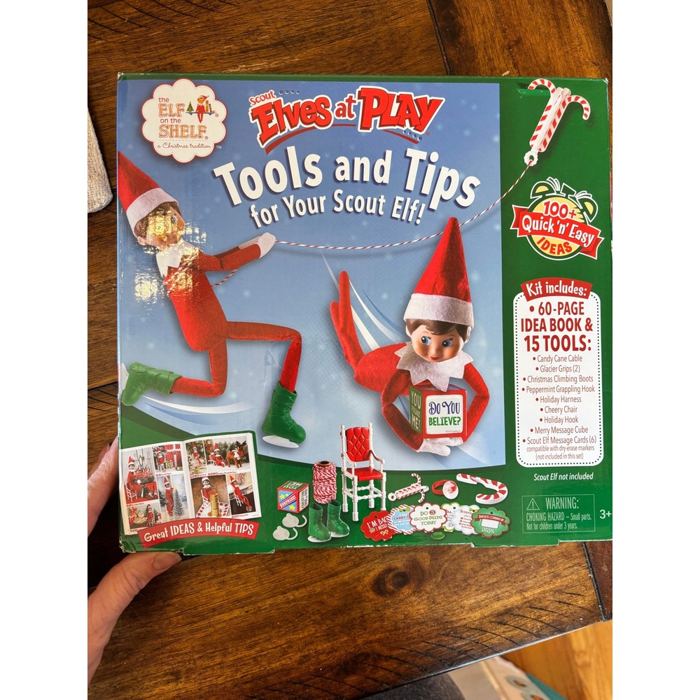 Elf on the Shelf Elves at Play‎ Tools and Tips Kit 60 Page Idea Book 15 Tools